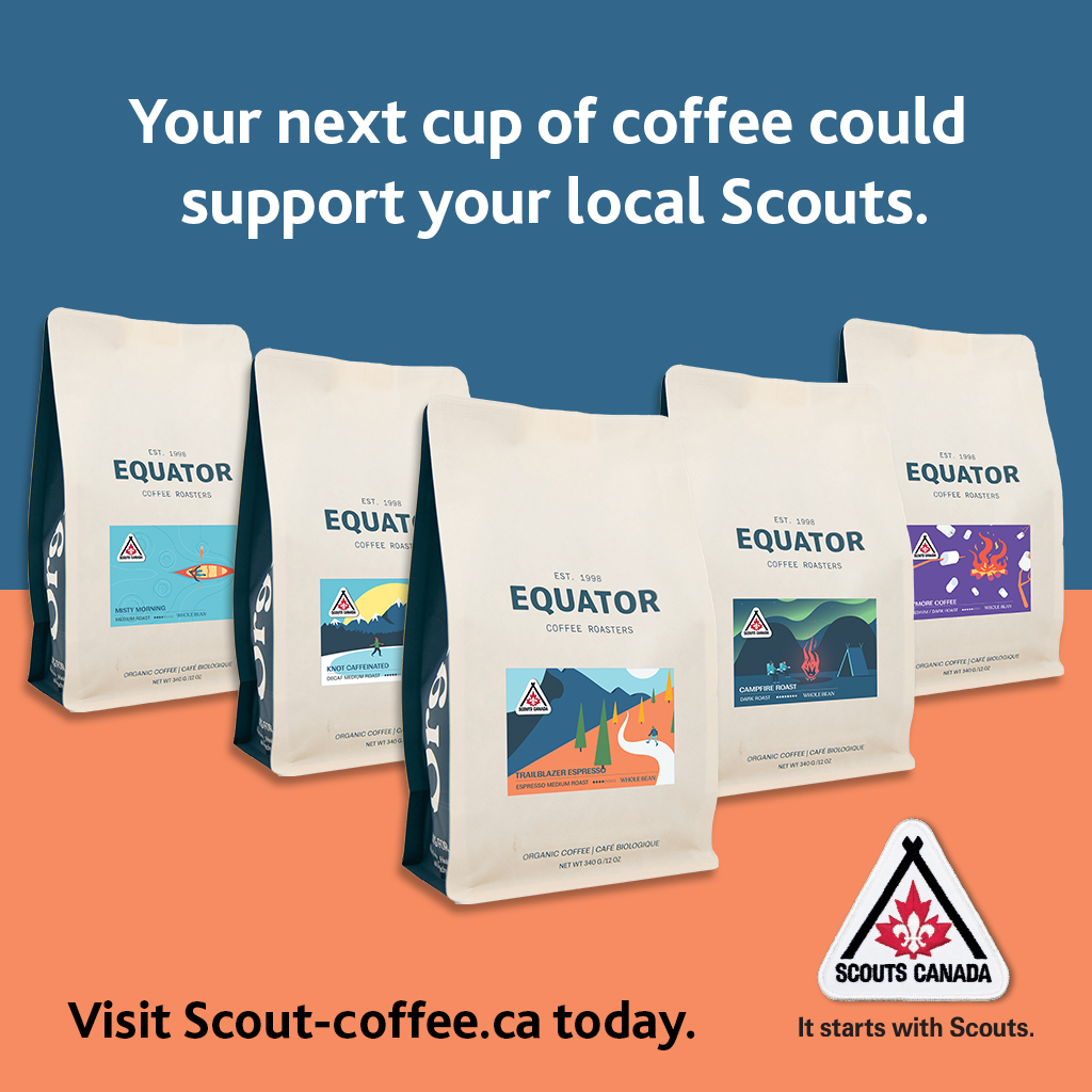 Your next cup of coffee could support your local Scouts