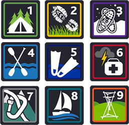 Outdoor Adventure Skill badges